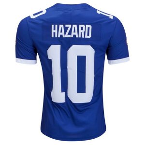 NFL Maillot Chelsea HAZARD NO.10 2019 2020 Bleu Pas Cher