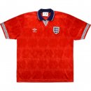 Thailande Maillot Angleterre Exterieur Retro 1990 Rouge Pas Cher