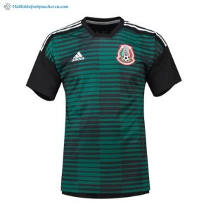 Maillot Mexique Entrainement 2018 Vert Pas Cher