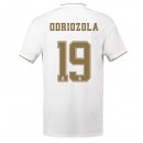 Maillot Real Madrid NO.19 Odriozola Domicile 2019 2020 Blanc Pas Cher