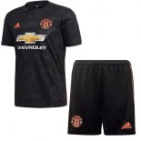 Maillot Manchester United Third Enfant 2019 2020 Noir Pas Cher