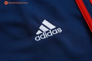 Survetement Ajax 2017 2018 Rouge Blanc Bleu Pas Cher