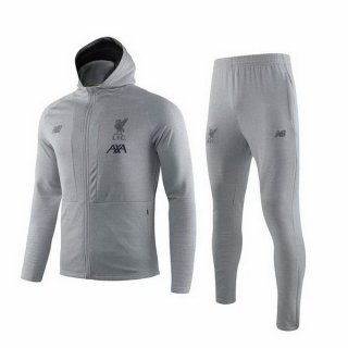 Survetement Liverpool 2019 2020 Gris Pas Cher