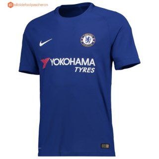 Thailande Maillot Chelsea Domicile 2017 2018 Pas Cher Thailande Maillot Chelsea Domicile 2017 2018 Pas Cher