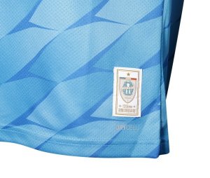 Thailande Maillot Marseille Exterieur 2019 2020 Bleu Clair Pas Cher