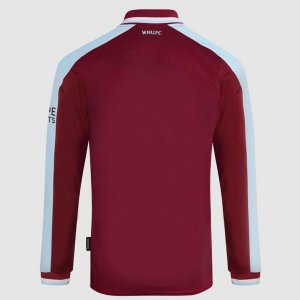 Thailande Maillot West Ham United Domicile ML 2021 2022 Pas Cher