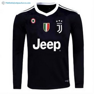 Maillot Juventus ML Gardien 2017 2018 Noir Pas Cher Maillot Juventus ML Gardien 2017 2018 Noir Pas Cher