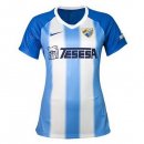 Maillot Málaga Domicile Femme 2018 2019 Bleu Blanc Pas Cher