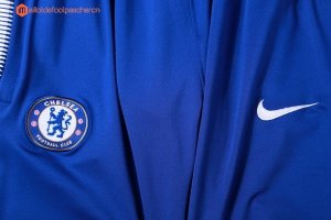 Survetement Chelsea 2017 2018 Blanc Bleu Pas Cher