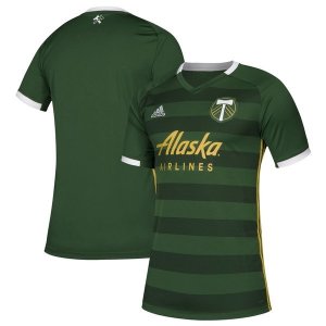 Maillot Portland Timbers Domicile 2019 2020 Vert Pas Cher