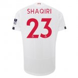 Maillot Liverpool NO.23 Shaqiri Exterieur 2019 2020 Blanc Pas Cher