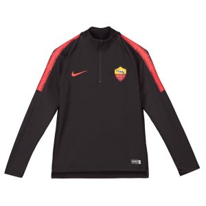 Survetement Enfant AS Roma 2018 2019 Noir Pas Cher