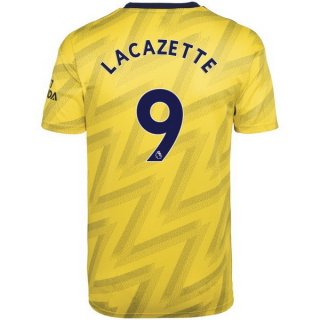Maillot Arsenal NO.9 Lacazette Exterieur 2019 2020 Jaune Pas Cher Maillot Arsenal NO.9 Lacazette Exterieur 2019 2020 Jaune Pas Cher