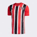 Thailande Maillot São Paulo Exterieur 2020 2021 Rouge Pas Cher