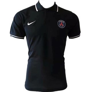 Polo Paris Saint Germain 2019 2020 Noir Blanc Pas Cher Polo Paris Saint Germain 2019 2020 Noir Blanc Pas Cher