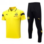 Polo Borussia Dortmund Ensemble Complet 2023 2024 Jaune