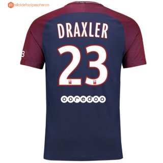 Maillot Paris Saint Germain Domicile Draxler 2017 2018 Pas Cher Maillot Paris Saint Germain Domicile Draxler 2017 2018 Pas Cher