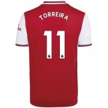 Maillot Arsenal NO.11 Torreira Domicile 2019 2020 Rouge Pas Cher