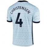 Maillot Chelsea NO.4 Christensen Exterieur 2020 2021 Bleu Pas Cher