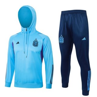 Sweat Shirt Capuche Argentine 2024 Bleu Sweat Shirt Capuche Argentine 2024 Bleu