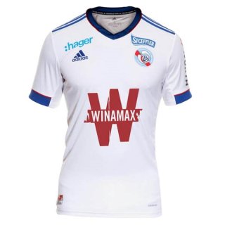 Thailande Maillot Estrasburgo Exterieur 2020 2021 Blanc Pas Cher