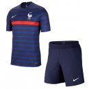 Maillot France Domicile Enfant 2020 Bleu Pas Cher