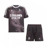 Maillot Real Madrid Human Race Enfant 2020 2021 Noir Pas Cher