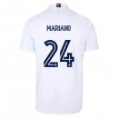 Maillot Real Madrid Domicile NO.24 Mariano 2020 2021 Blanc Pas Cher