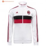 Veste Milan 2017 2018 Blanc Rouge Pas Cher