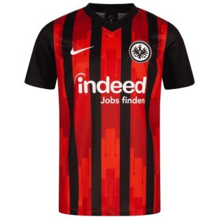 Thailande Maillot Eintracht Frankfurt Domicile 2020 2021 Rouge Noir Pas Cher