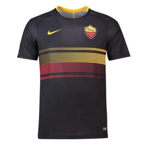 Maillot Entrainement AS Roma 2018 2019 Noir Pas Cher