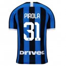 Maillot Inter Milan NO.31 Pirola Domicile 2019 2020 Bleu