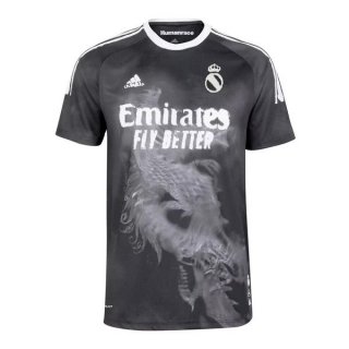 Thailande Maillot Real Madrid Human Race 2020 2021 Noir Pas Cher