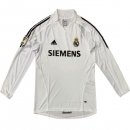 Maillot Real Madrid Domicile ML Retro 5 6 Blanc Pas Cher