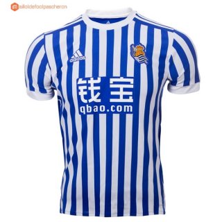 Maillot Real Sociedad Domicile 2017 2018 Pas Cher