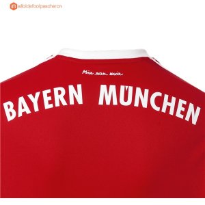 Thailande Maillot Bayern Munich Domicile 2017 2018 Pas Cher