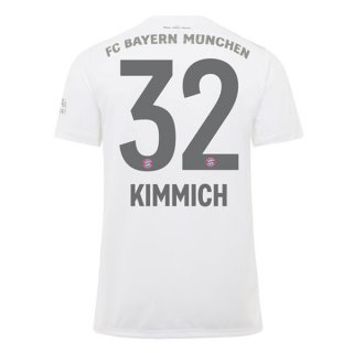 Maillot Bayern Munich NO.32 Kimmich Exterieur 2019 2020 Blanc Pas Cher Maillot Bayern Munich NO.32 Kimmich Exterieur 2019 2020 Blanc Pas Cher