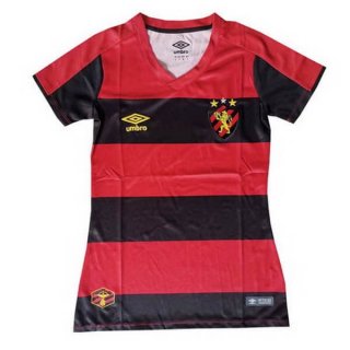 Thailande Maillot Recife Domicile Femme 2019 2020 Rouge Noir Thailande Maillot Recife Domicile Femme 2019 2020 Rouge Noir