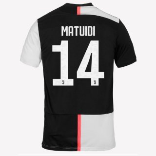 Maillot Juventus NO.14 Matuidi Domicile 2019 2020 Blanc Noir Pas Cher Maillot Juventus NO.14 Matuidi Domicile 2019 2020 Blanc Noir Pas Cher