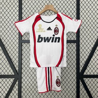 Maillot AC Milan Exterieur Retro Enfant 2006 2007 Maillot AC Milan Exterieur Retro Enfant 2006 2007