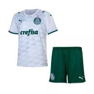 Maillot Palmeiras Exterieur Enfant 2021 2022 Blanc Pas Cher