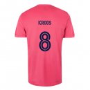 Maillot Real Madrid Exterieur NO.8 Kroos 2020 2021 Rose Pas Cher
