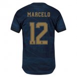 Maillot Real Madrid NO.12 Marcelo Exterieur 2019 2020 Bleu Pas Cher Maillot Real Madrid NO.12 Marcelo Exterieur 2019 2020 Bleu Pas Cher