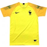 Maillot France Gardien 2018 Jaune Pas Cher