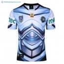 Maillot Rugby Cronulla Sharks Auckland 9's 2017 2018 Bleu Pas Cher