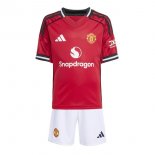 Maillot Manchester United Domicile Enfant 2025 2026