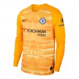 Maillot Chelsea ML Gardien 2019 2020 Jaune Pas Cher