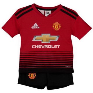 Maillot Manchester United Domicile Enfant 2018 2019 Rouge Pas Cher Maillot Manchester United Domicile Enfant 2018 2019 Rouge Pas Cher