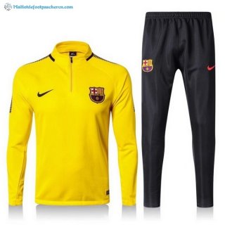 Survetement Barcelona 2017 2018 Jaune Noir Pas Cher Survetement Barcelona 2017 2018 Jaune Noir Pas Cher