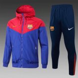 Coupe Vent Barcelone Ensemble Complet 2025 2026 Rouge Bleu